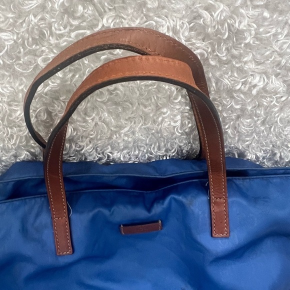 GUCCI GG Canvas Tote Bag Blue - Picture 3 of 16